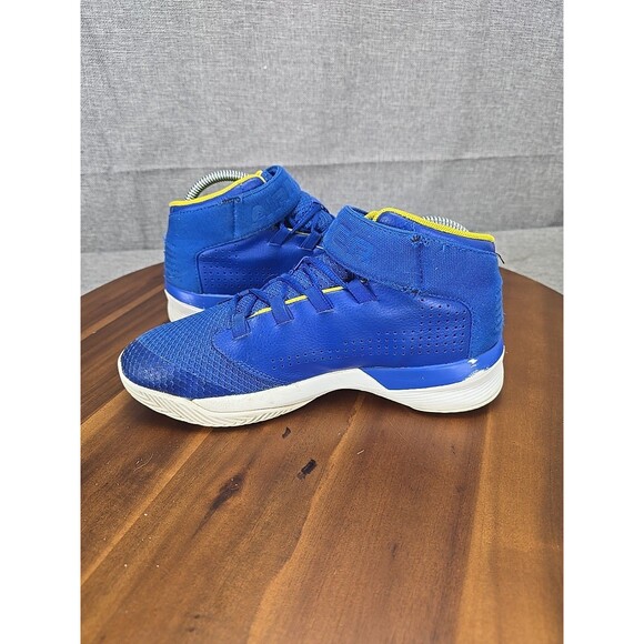 Under‎ Armour Get B Zee GS Youth 6Y Basketball Shoes Golden State Warriors Blue - Picture 11 of 14